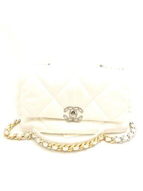 Chanel 19 Shoulder Bag Large Lambskin Purse